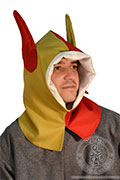 Jester's hood - Ass's ears - Medieval Market, This type of hood works best with fitted outfits
