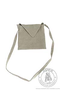 Accessories - Medieval Market, Square bag made of 100% linen