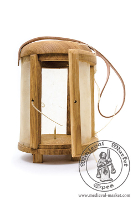 Wooden lantern - stock. Medieval Market, wooden lantern