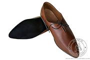 Medieval men's under-the-ankle shoes - stock - Medieval Market, Medieval shoes