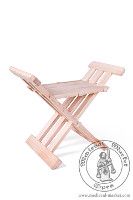 Krzeslo X - wynajem. Medieval Market, folding chair