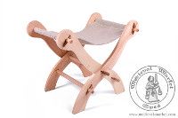 Krzeseko skadane typ 2. Medieval Market, folding chair