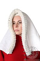 Nakrycia gowy - Medieval Market, Kruseler - Medieval headwear for women