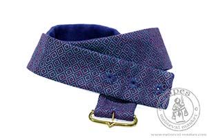 Szeroki pas materiaowy. Medieval Market, Women\'s wide belt made of fabric with lining