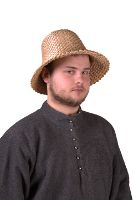 Kapelusz z rogoyny typ 3. Medieval Market, straw hat type3