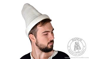 redniowieczna czapka z filcu Visconti. Medieval Market, \