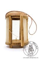 Lampion drewniany. Medieval Market, wooden lantern