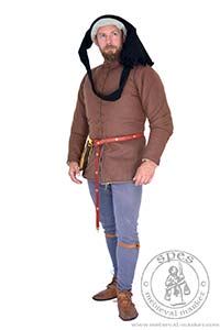 Weniany purpoint bez pikowa. Medieval Market, Medieval gambeson for man